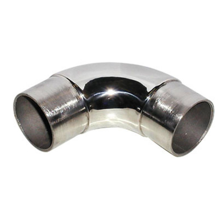 LAVI INDUSTRIES Lavi 2 in. Polished Solid Stainless Steel Radius Flush Elbow 90 Degree 40-731-2